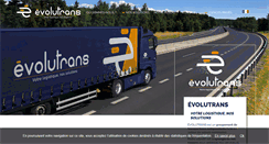 Desktop Screenshot of evolutrans.fr